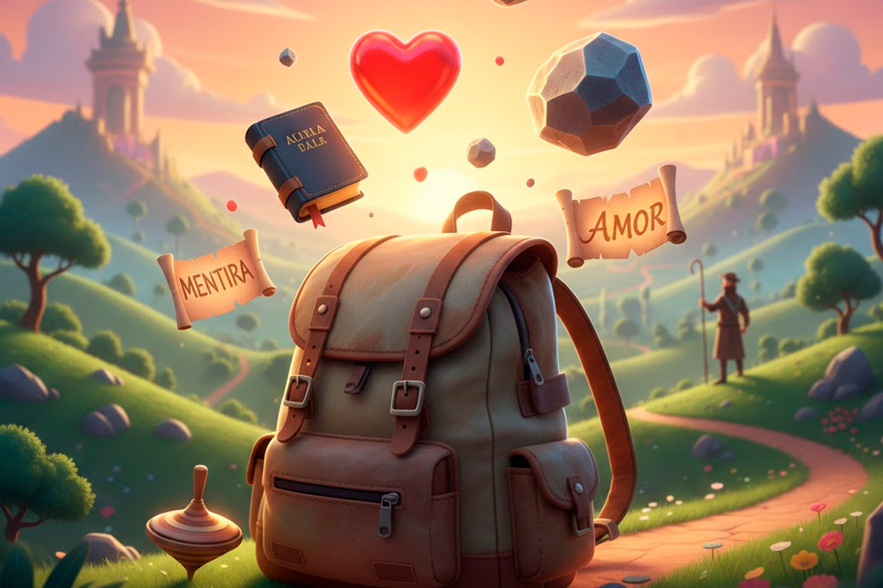 O que ficou na mochila?