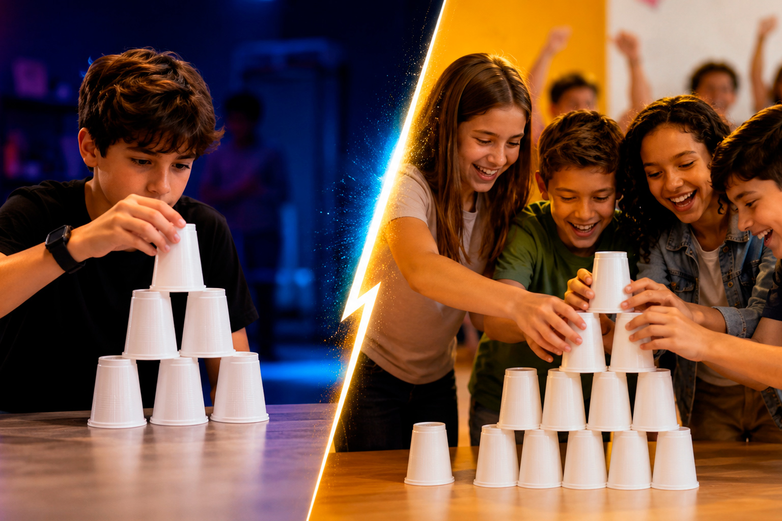 Sozinho x Em Time – Modo Multiplayer