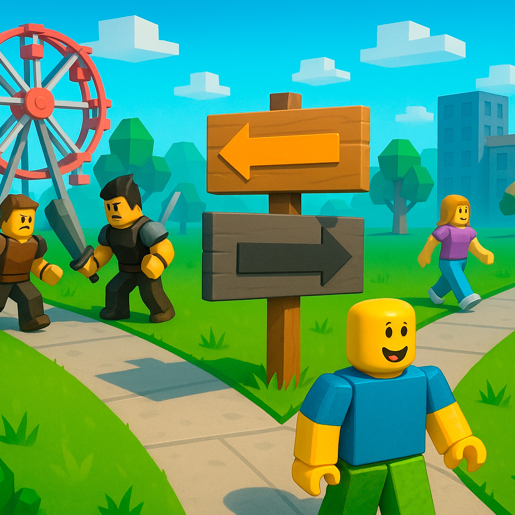 Roblox | Pronto pra escolher? Porque toda escolha conta!