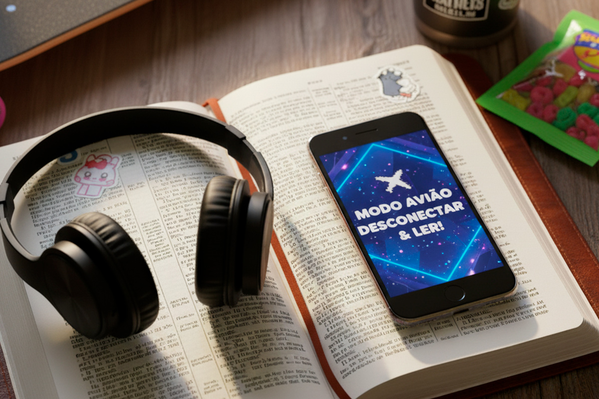 Conecte-se com Deus e Desconecte do Mundo